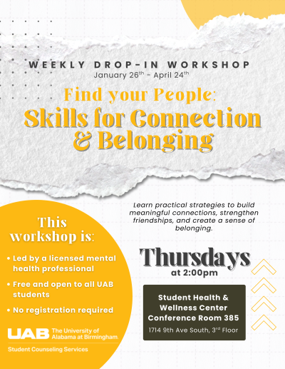 Find Your People: Skills for Connection and Belonging